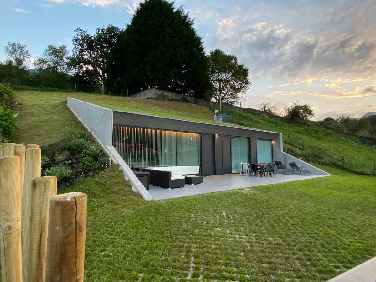 La Casa De Hierba - Casa De Campo De Diseno Con Jardin Y Wifi Cerca De Las Playas De Llanes Extérieur photo