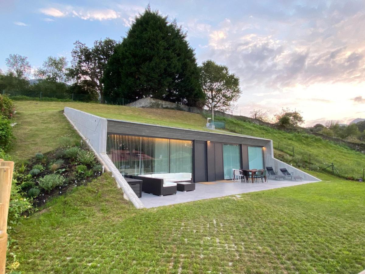 La Casa De Hierba - Casa De Campo De Diseno Con Jardin Y Wifi Cerca De Las Playas De Llanes Extérieur photo